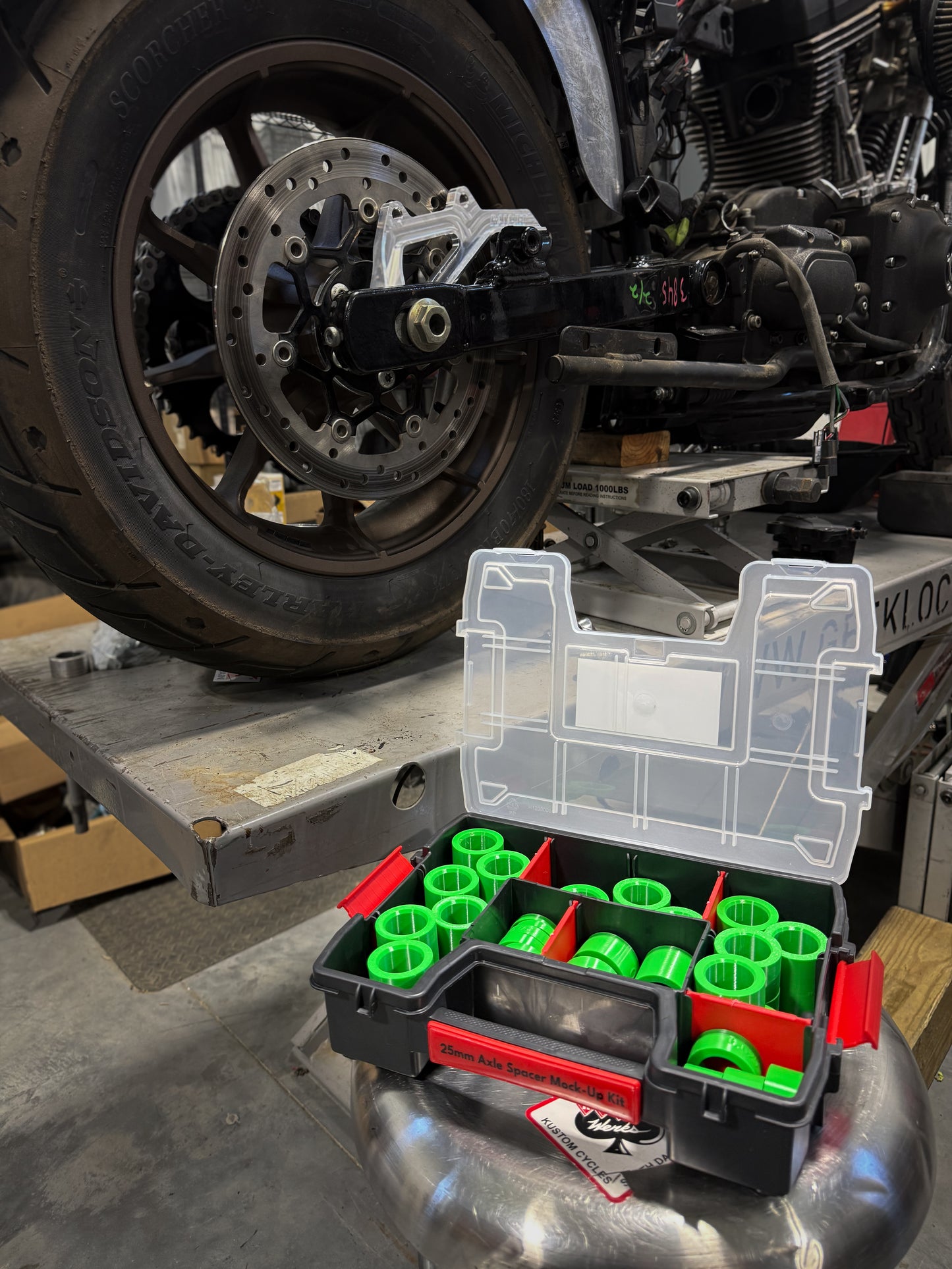 AxleFit - Axle Spacer Mock-Up Kit
