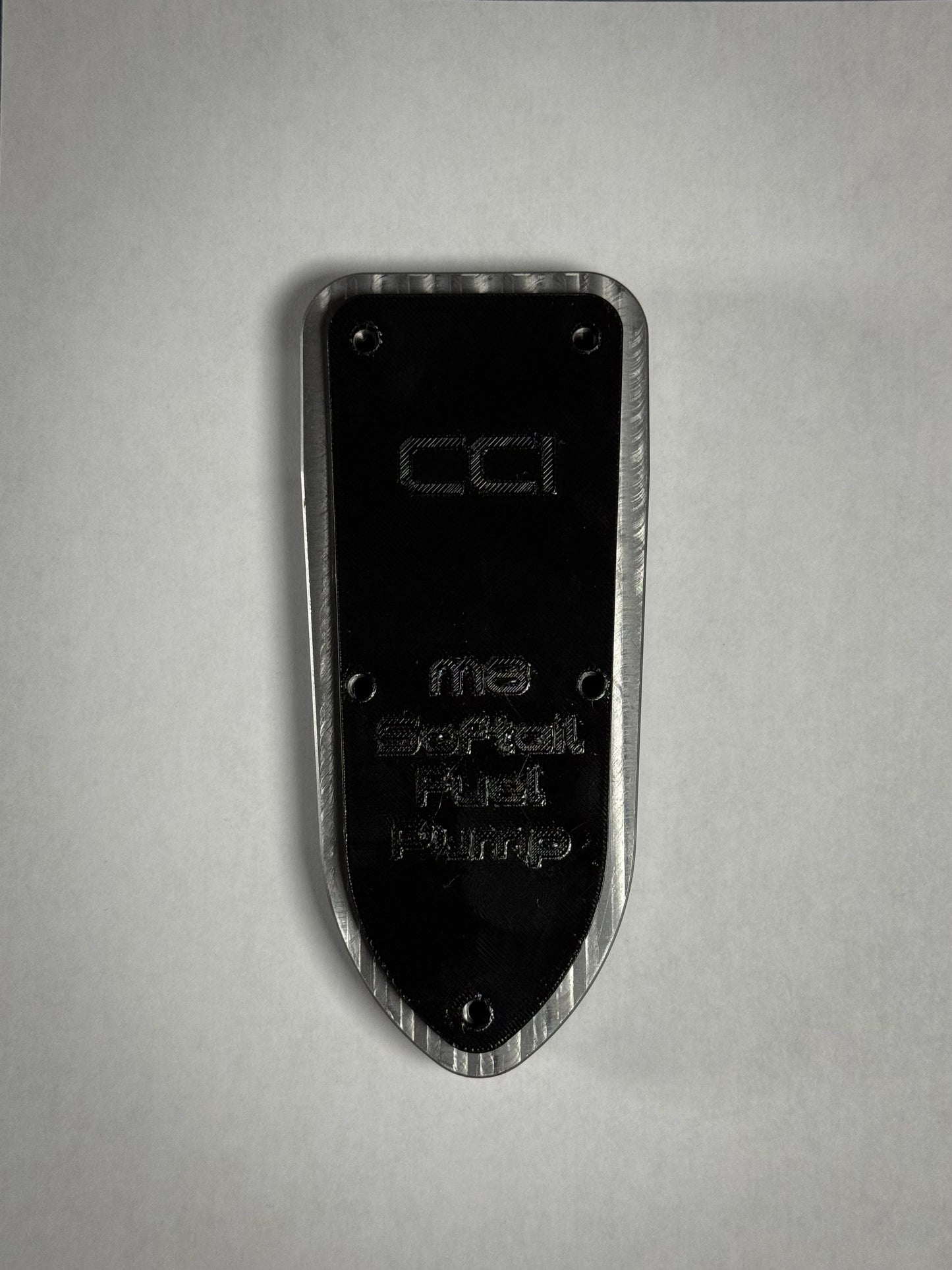 M8 Softail Fuel Pump Flange Block Off Plate