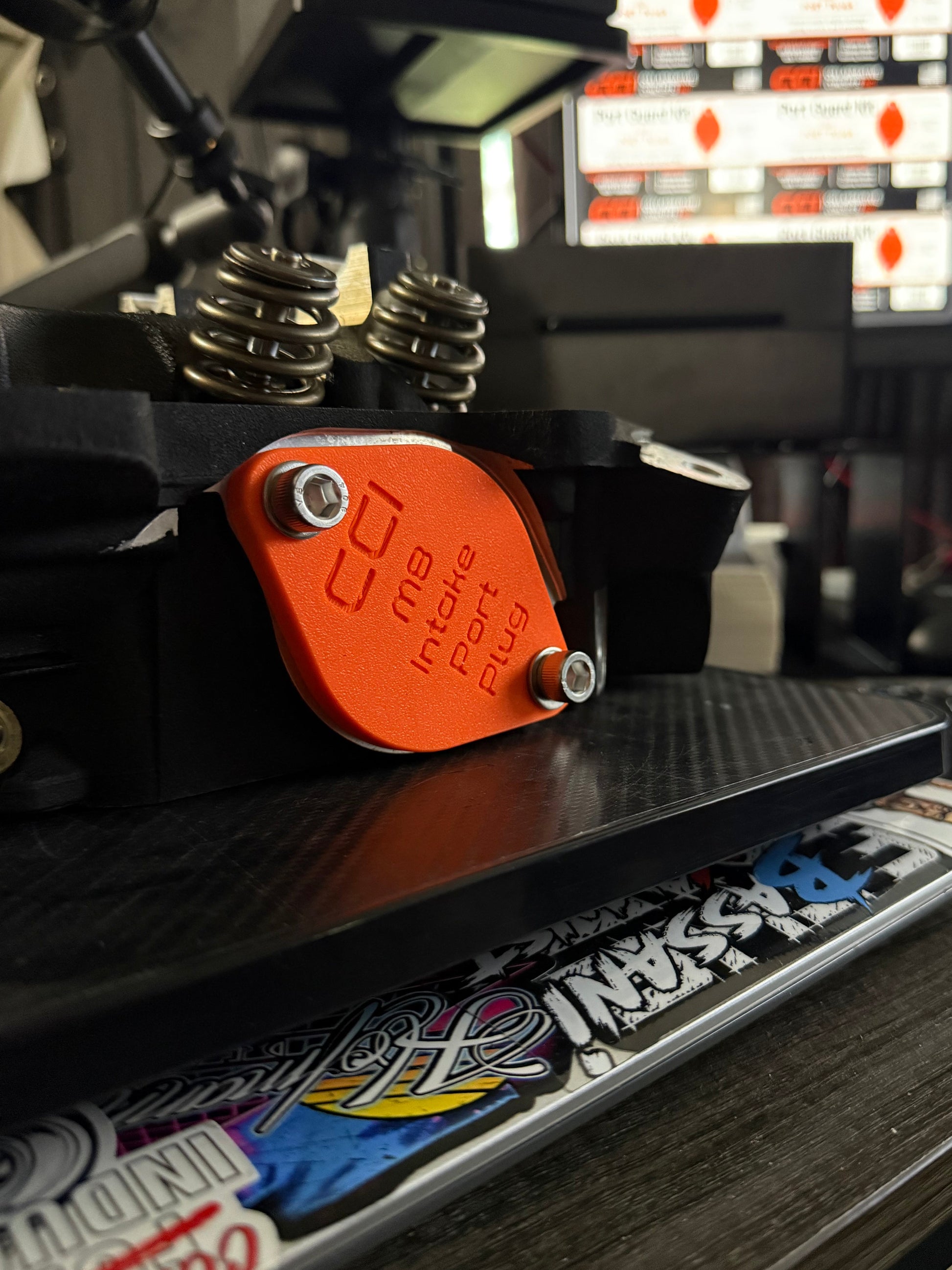 milwaukee eight intake port plug.
