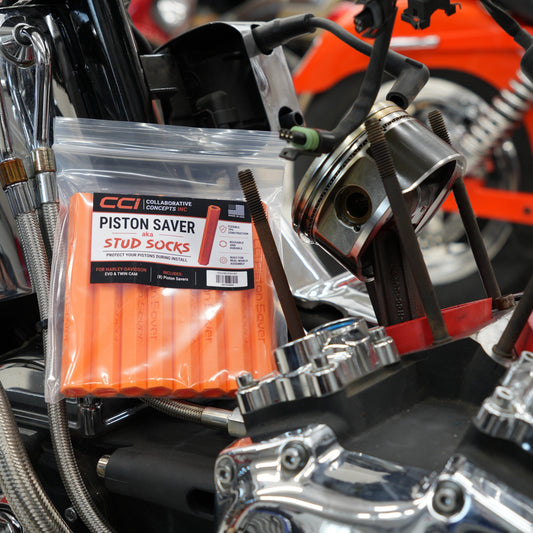 CCI Piston Saver (Stud Socks) – Harley Cylinder Stud Protection Tool