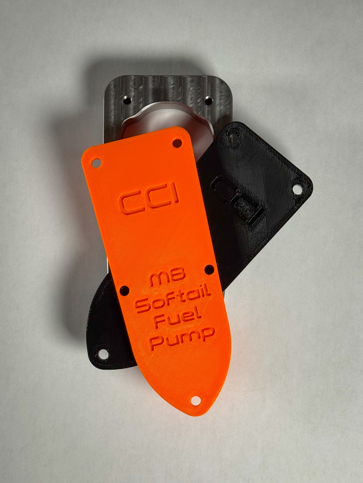 M8 Softail Fuel Pump Flange Block Off Plate