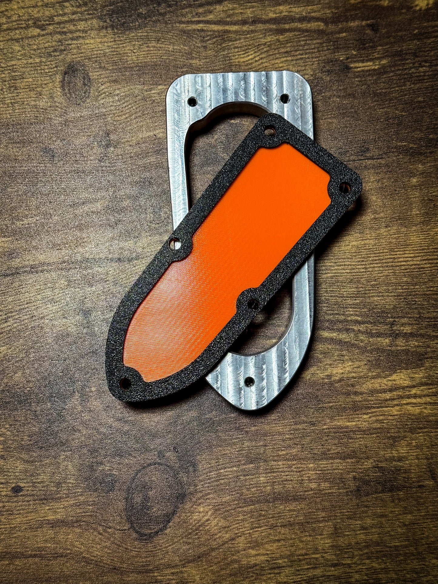 M8 Softail Fuel Pump Flange Block Off Plate