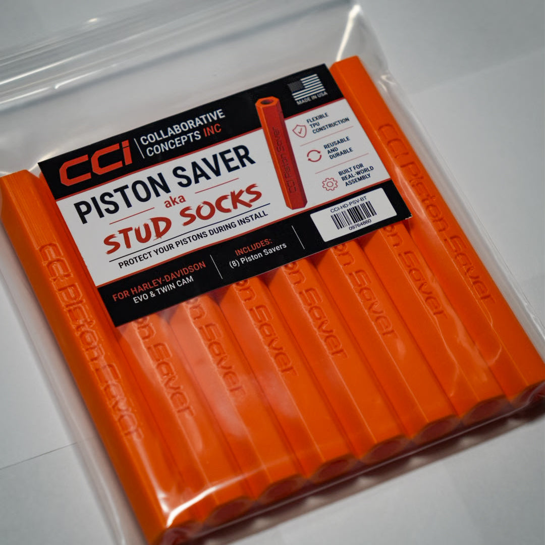 CCI Piston Saver (Stud Socks) – Harley Cylinder Stud Protection Tool